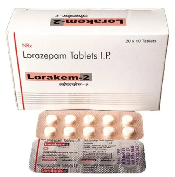 Ativan 2mg (Lorakem)