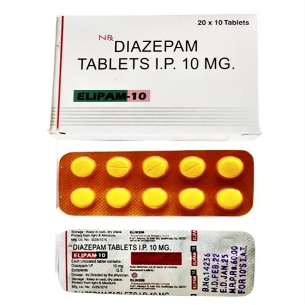 Diazepam 10mg (Elipam)